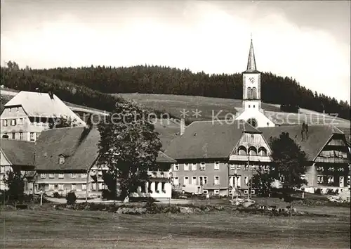 Rohrbach Furtwangen Gasthaus Pension zum Adler Kat. Furtwangen im Schwarzwald