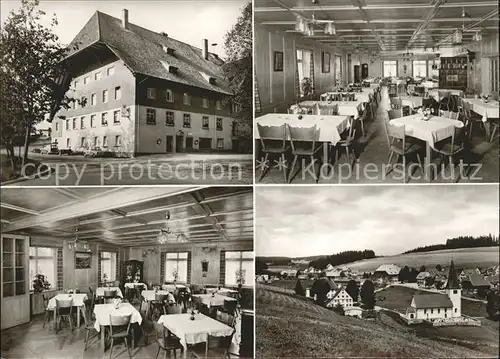 Neukirch Furtwangen Gasthaus zum Roessle Kat. Furtwangen im Schwarzwald