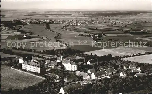 Saulgau Institut Kloster Siessen Fliegeraufnahme Straehle Bild Nr. 13401 Kat. Bad Saulgau