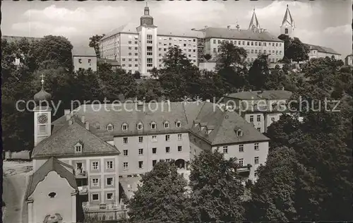 Freising Oberbayern Blick zum Domberg Kat. Freising