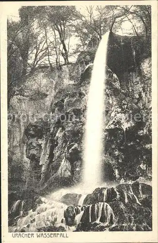 Bad Urach Wasserfall Schwaebische Alb Kat. Bad Urach