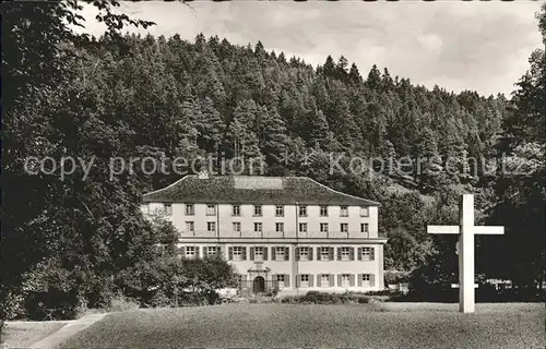 Bad Imnau Stahlbad Sanatorium Fuerstenbau Kreuz Kat. Haigerloch