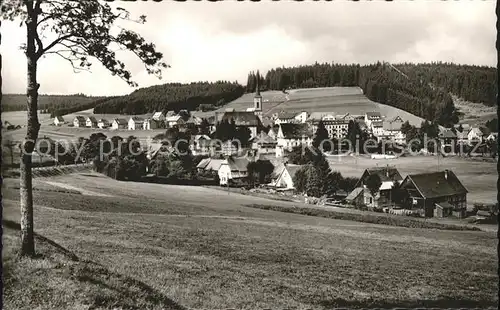 Schoenwald Schwarzwald Gesamtansicht Hoehenluftkurort Kat. Schoenwald im Schwarzwald