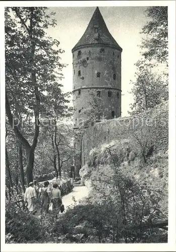 Biberach Riss Weisser Turm Kupfertiefdruck Kat. Biberach an der Riss