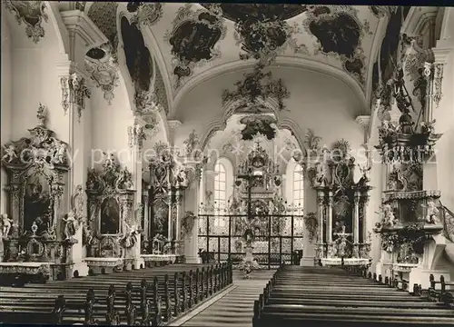 Haigerloch Schlosskirche Altar Kanzel Kat. Haigerloch