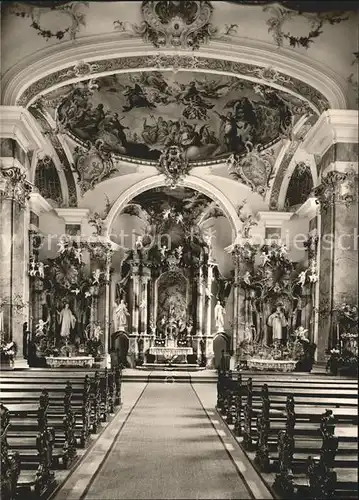 Haigerloch St Anna Kirche Altar Fresken Kat. Haigerloch