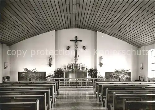 Garmisch Partenkirchen Haus St Hildegard Hauskapelle Kat. Garmisch Partenkirchen