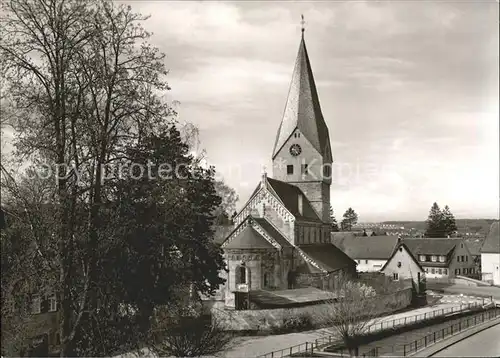 Faurndau Evangelische Kirche Kat. Goeppingen