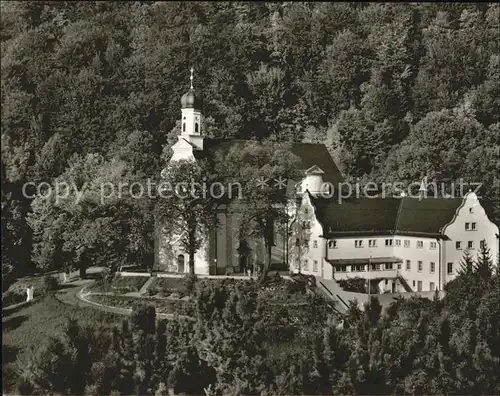 Deggingen Wallfahrtskirche des Kapuzinerklosters Ave Maria Kat. Deggingen