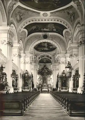 Rot Rot Pfarrkirche ehemalige Praemonstratenser Abteikirche / Rot an der Rot /Biberach LKR