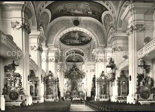 Rot Rot Pfarrkirche ehemalige Praemonstratenser Abteikirche / Rot an der Rot /Biberach LKR