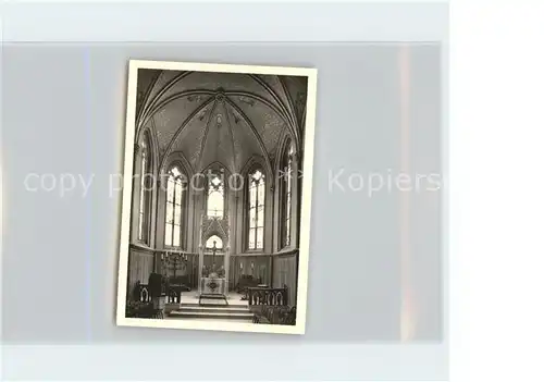 Hechingen Burg Hohenzollern Evangelische Kapelle Kat. Hechingen