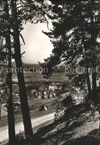 Rohrdorf Nagold Blick vom Waldrand Kat. Rohrdorf