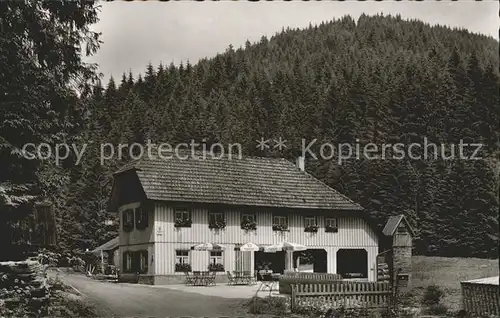 Altensteig Schwarzwald Hochdorfer Saegemuehle Gasthaus Jaegerstueble Schwarzwald / Altensteig /Calw LKR