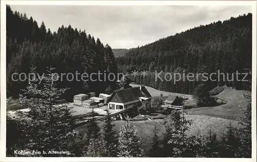 Heselbronn Kohlmuehle Hoehenluftkurort Schwarzwald Kat. Altensteig