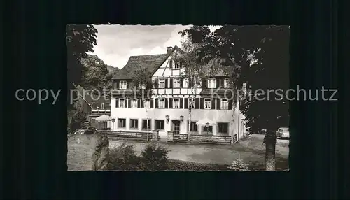 Berneck Altensteig Gasthaus Pension zum Roessle Kat. Altensteig