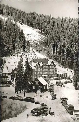 Obertal Baiersbronn Hotel Kurhaus Ruhestein Schwarzwaldhochstrasse Wintersportplatz Kat. Baiersbronn