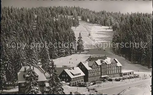 Ruhestein Hotel Kurhaus Wintersportplatz Kurort Schwarzwaldhochstrasse Kat. Baiersbronn