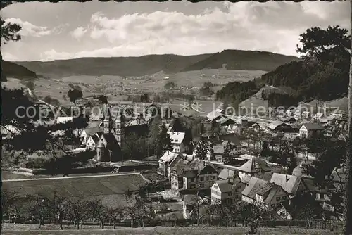 Klosterreichenbach Gesamtansicht Luftkurort Schwarzwald Kat. Baiersbronn