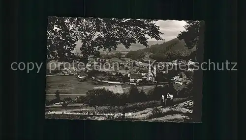 Klosterreichenbach Panorama Luftkurort Schwarzwald Kat. Baiersbronn