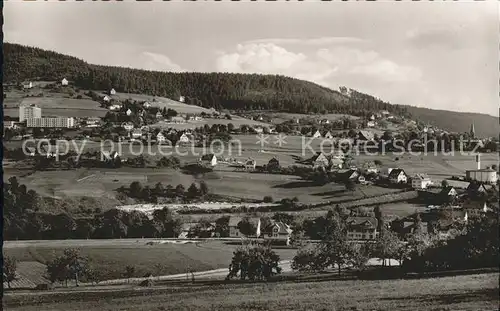 Baiersbronn Schwarzwald Teilansicht Luftkurort Wintersportplatz Kat. Baiersbronn