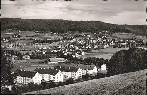 Baiersbronn Schwarzwald Panorama Luftkurort Wintersportplatz Kat. Baiersbronn