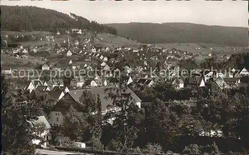 Baiersbronn Schwarzwald Gesamtansicht Luftkurort Wintersportplatz Kat. Baiersbronn