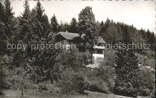 Dornhan Waldpension Braunhalde Luftkurort Schwarzwald Naturschutzgebiet Zitzmannsbrunnenbachtal Kat. Dornhan