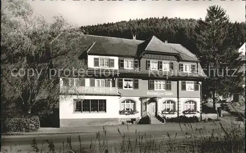 Klosterreichenbach Gasthof zum Anker Kat. Baiersbronn