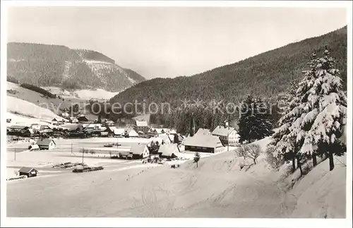 Obertal Baiersbronn Panorama Sommer und Wintersportplatz Kat. Baiersbronn