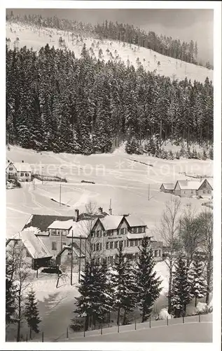 Buhlbach Obertal Gasthof Pension zur Blume Luftkurort Schwarzwald Winterimpressionen / Baiersbronn /Freudenstadt LKR