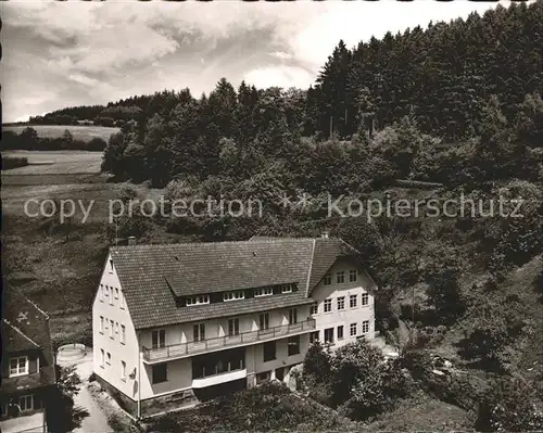 Schoenmuenzach Kurhotel Im Sonnenwinkel Luftkurort Murgtal Schwarzwald Kat. Baiersbronn