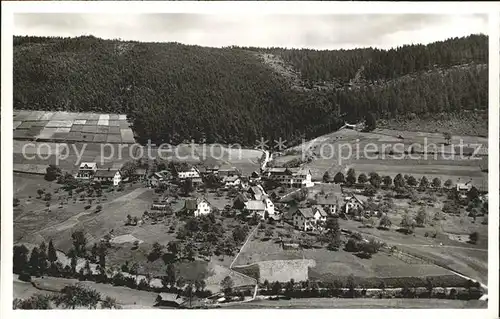 Tonbach Gesamtansicht Luftkurort Schwarzwald Kat. Baiersbronn