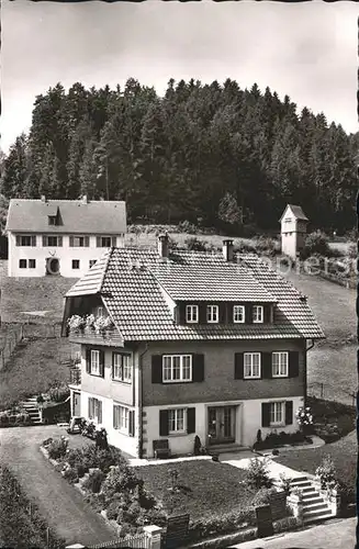 Schoenmuenzach Gaestehaus Kneipp und Luftkurort Murgtal Schwarzwald Kat. Baiersbronn