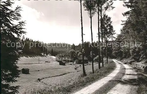 Herzogsweiler Zinsbachtal Hoehenluftkurort Schwarzwald Kat. Pfalzgrafenweiler