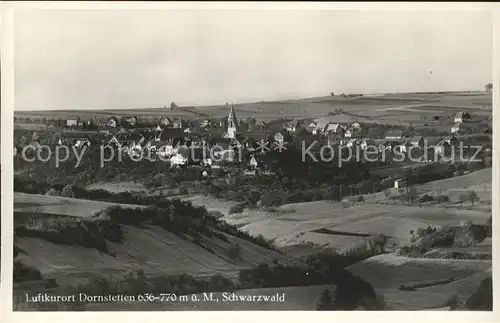 Dornstetten Wuerttemberg Gesamtansicht Luftkurort Kat. Dornstetten