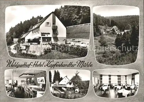 Kapfenhardt Waldgasthof Hotel Kapfenhardter Muehle Bromsilber Kat. Unterreichenbach