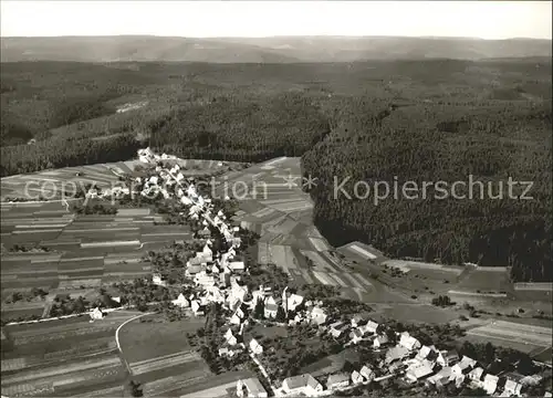 Simmersfeld Fliegeraufnahme Luftkurort Schwarzwald Straehle Bild Nr 8 4331 Kat. Simmersfeld