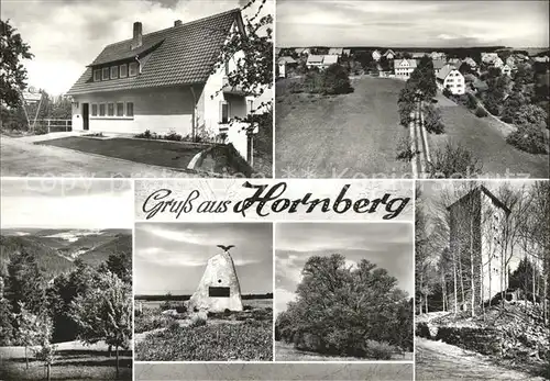 Hornberg Altensteig Teilansichten Denkmal Turm Kat. Altensteig