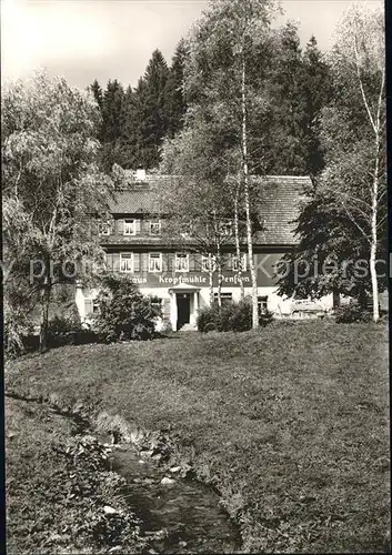 Seewald Gasthaus Kropfmuehle Partie am Bach Kat. Seewald