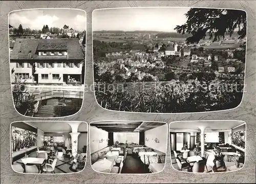 Altensteig Schwarzwald Gasthaus Cafe Pension Buergerstueble Luftkurort Schwarzwald Bromsilber / Altensteig /Calw LKR