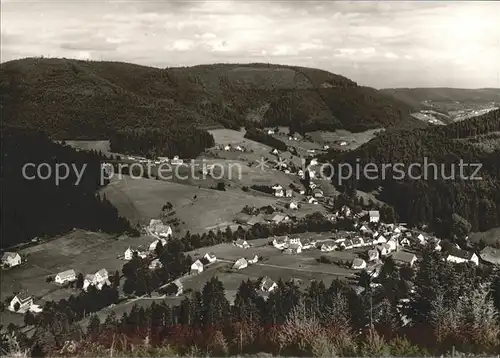 Buhlbach Obertal Panorama Sommer und Wintersportplatz Schwarzwald / Baiersbronn /Freudenstadt LKR