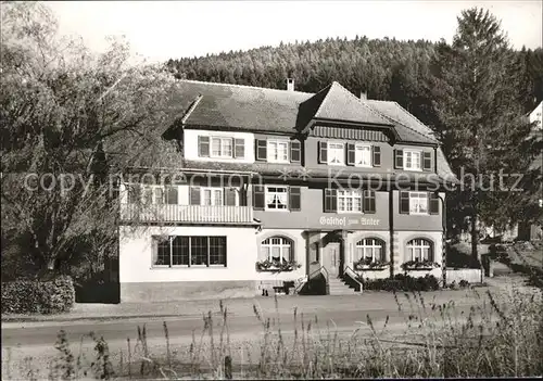 Heselbach Baiersbronn Gasthof zum Anker Kat. Baiersbronn