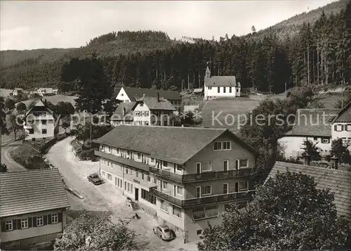 Tonbach Gasthof Pension Waldlust Luftkurort Schwarzwald Kat. Baiersbronn