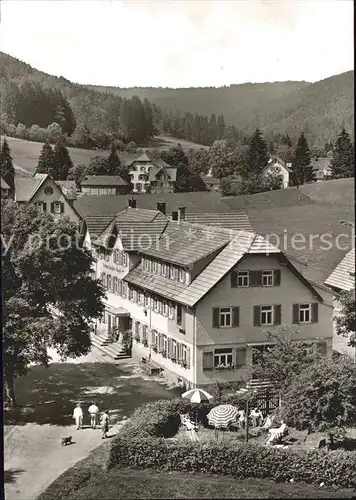 Buhlbach Obertal Gasthof Pension zur Blume Luftkurort Schwarzwald / Baiersbronn /Freudenstadt LKR