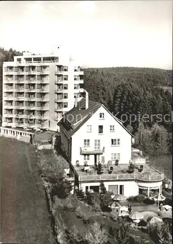 Luetzenhardt Hotel Sonnenhof Hoehenluftkurort Schwarzwald Hochhaus Kat. Waldachtal