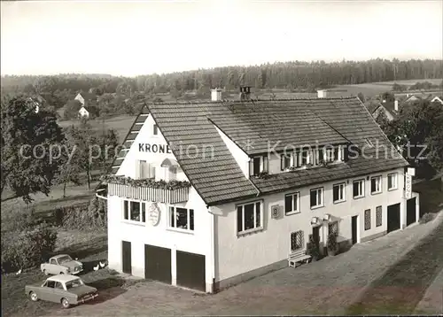 Gaugenwald Gasthof Pension Krone Schwarzwald Kat. Neuweiler