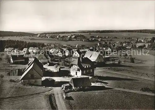 Besenfeld Gesamtansicht Hoehenluftkurort Wintersportplatz Schwarzwald Kat. Seewald