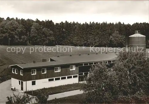 Kaelberbronn Harvestore Silo Landwirtschaft Hoehenluftkurort Schwarzwald Kat. Pfalzgrafenweiler