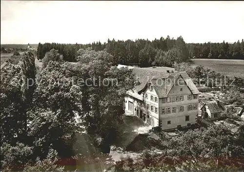 Garrweiler Gasthof Pension zum Hirsch Erholungsort Schwarzwald Kat. Altensteig